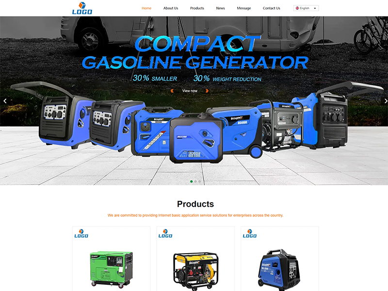 汽油发电机生产制造响应式官网